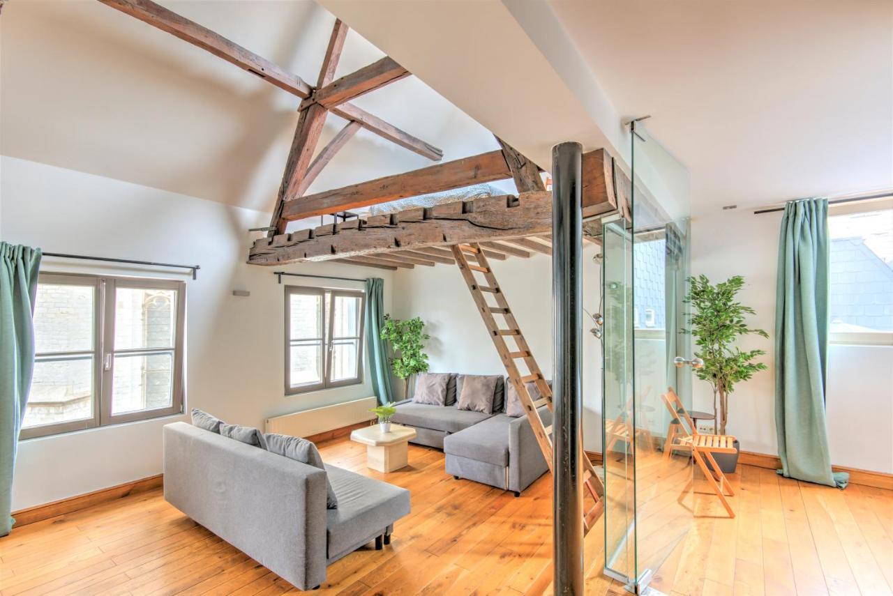 Апартаменты Tempel Triplex & Duplex At Historic Heart Of Антверпен Экстерьер фото